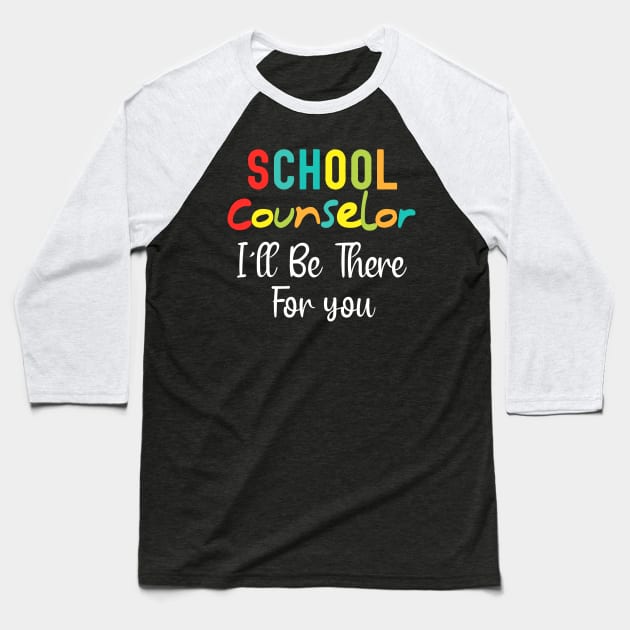 Funny School Counselor Gifts for Women Counseling Saying Baseball T-Shirt by madani04